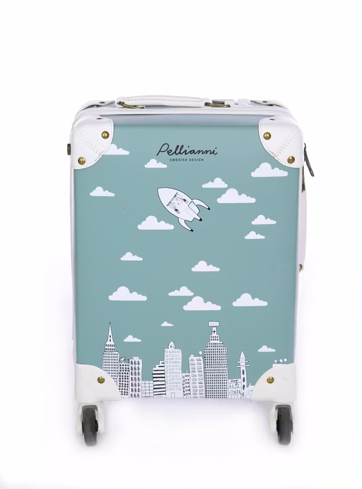 Pellianni- City Suitcase, aqua/ väskor