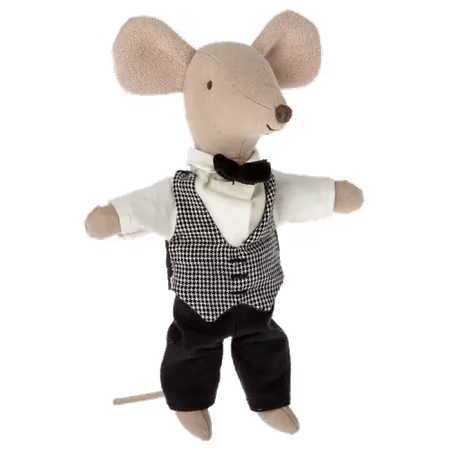 Maileg- Waiter mouse/ möss