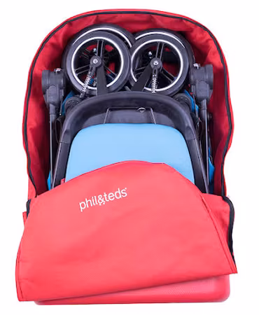 Phil & Teds Travel Bag, Röd