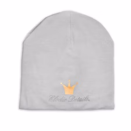 Elodie Details_ Trikåmössa Logo Marble Grey/ mössa