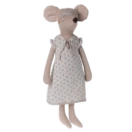 Maileg- Maxi mouse, Nightgown/ möss