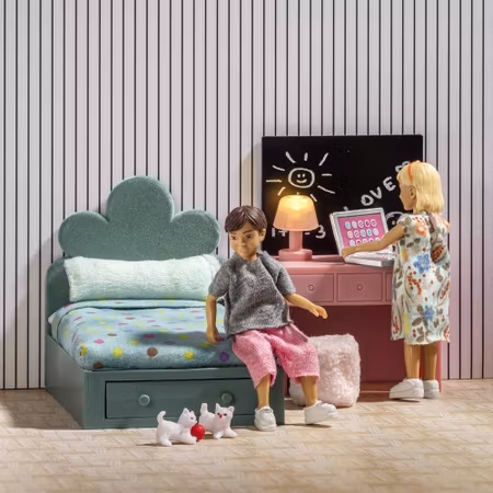 LUNDBY- Tonårsrummet/dockmöbler