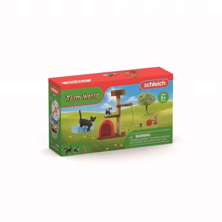 Schleich- Playtime for Cute Cats/djur