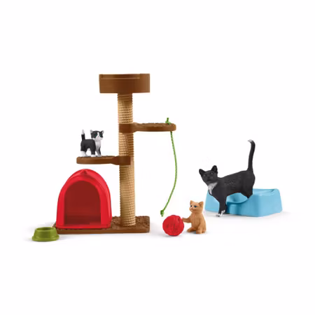 Schleich- Playtime for Cute Cats/djur