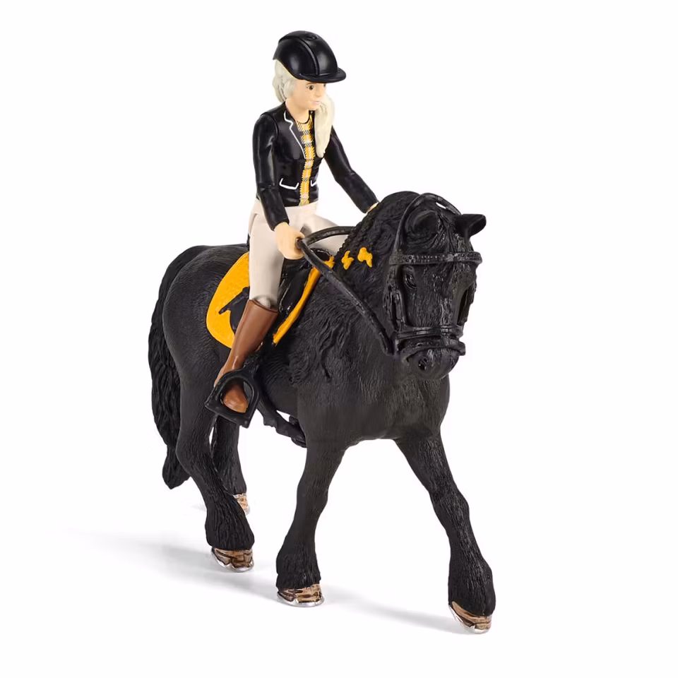 Schleich- Horse Box with Horse Club Tori & Princess/stall