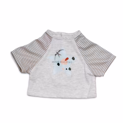 SKRÅLLAN DOCKKLÄDER T-SHIRT 45 CM