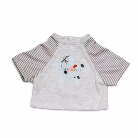 SKRÅLLAN DOCKKLÄDER T-SHIRT 45 CM