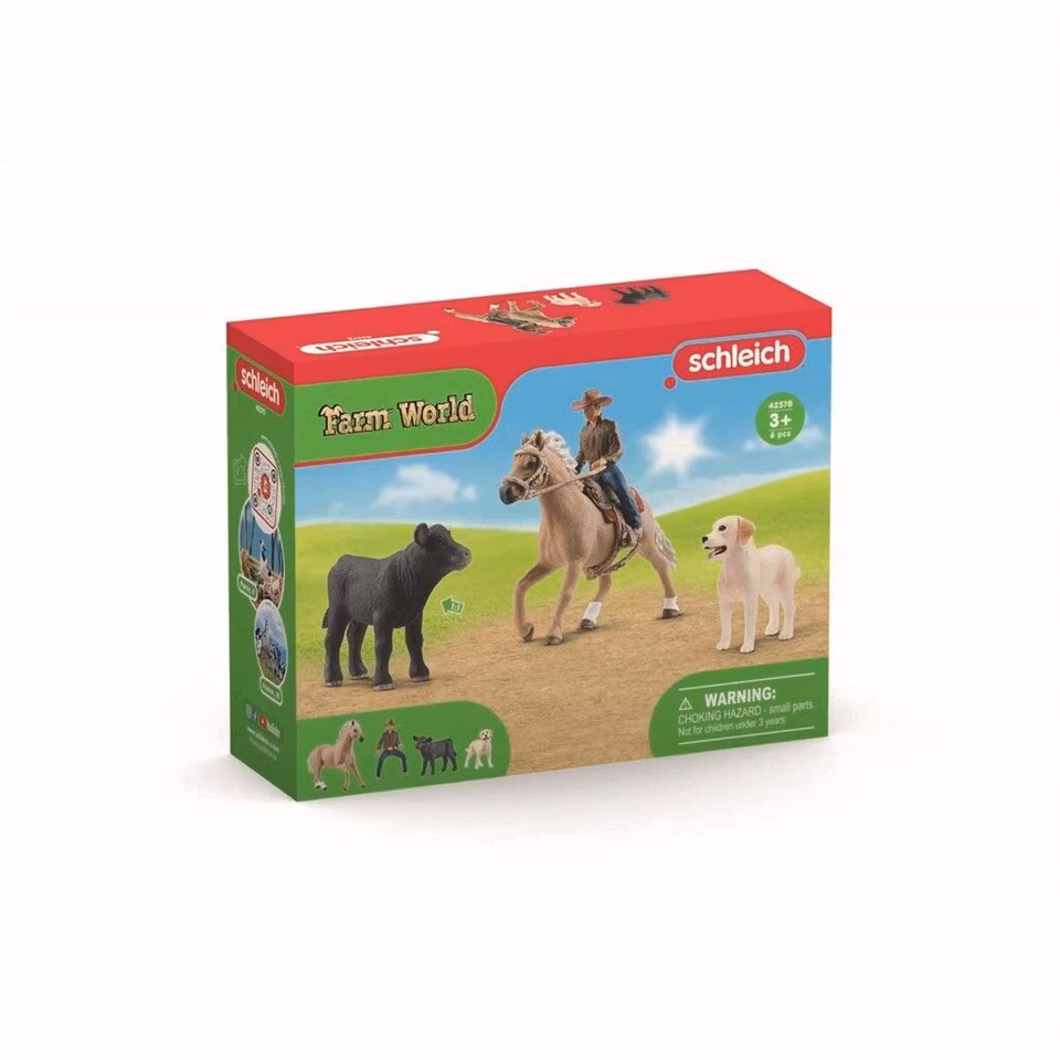 Schleich Farm World Western Riding Adventures / westernridning