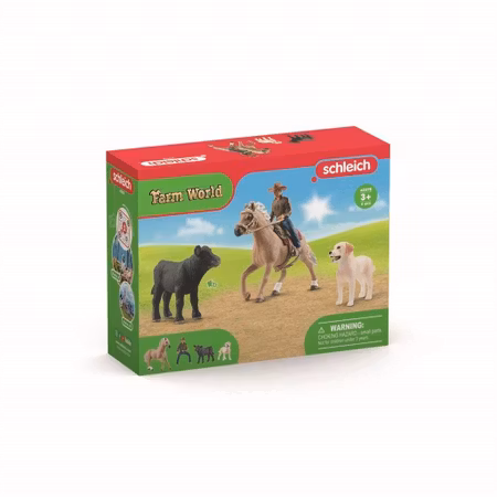 Schleich Farm World Western Riding Adventures / westernridning