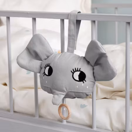 Roommate- Music Mobile - Elephant / speldosa