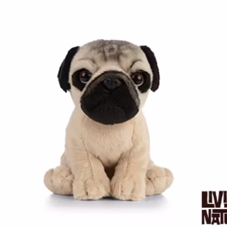 Living Nature- Pug Puppy/ gosedjur