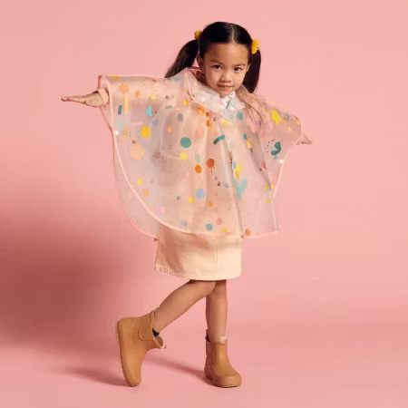 Djeco- Rain Cape S - Cat/ Rain Cape