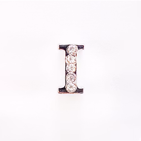 Lizzie LETTER/ Bokstav- I RHINESTONES A 8 MM
