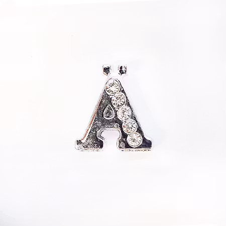 Busy Lizzie LETTER/ Bokstav- Ä RHINESTONES A 8 MM