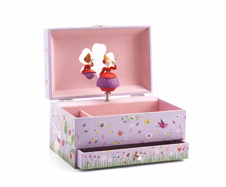 Djeco- Music Box, Princess/ smyckeskrin