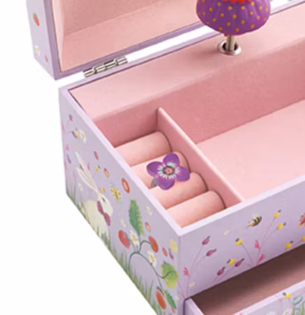 Djeco- Music Box, Princess/ smyckeskrin