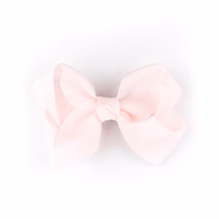 Busy Lizzie Hårclip med rosett Medium- Powder pink