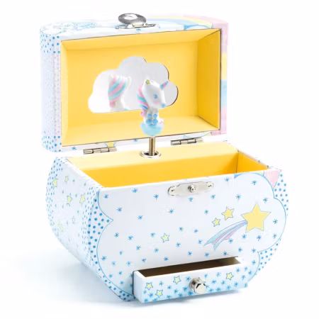 Djeco- Music Box, Unicorns dream/ smyckeskrin