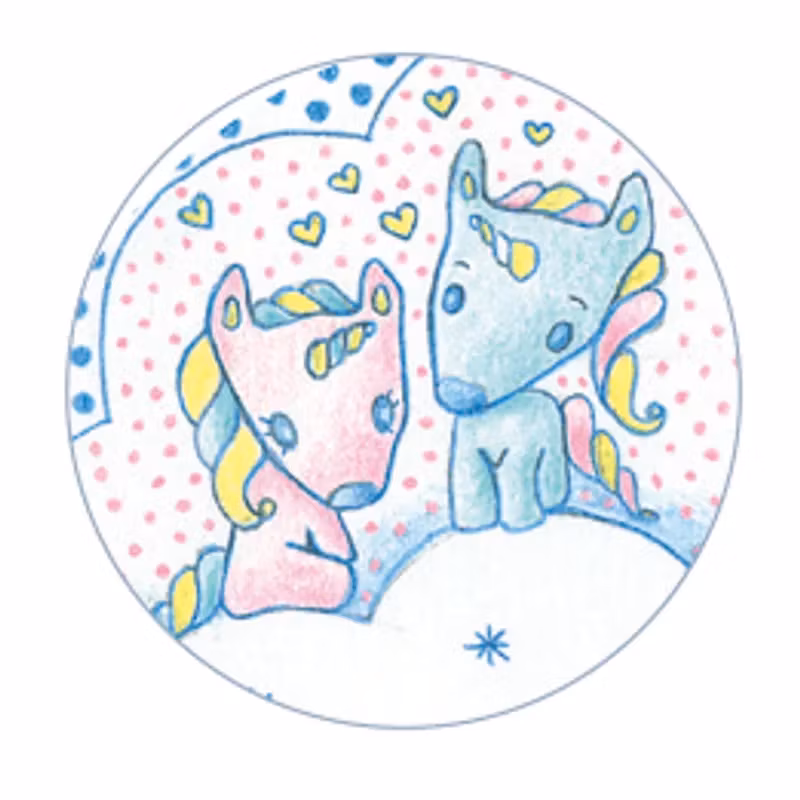 Djeco- Music Box, Unicorns dream/ smyckeskrin