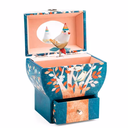 Djeco- Music box, Night-singing/ smyckeskrin
