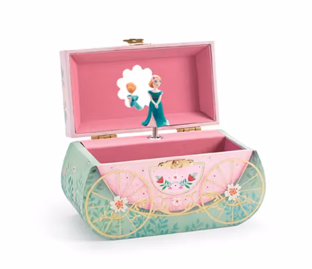 Djeco- Music Box, Carrige ride/ smyckeskrin