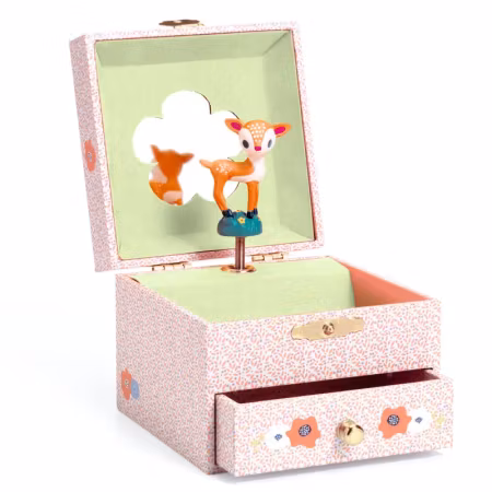 Djeco- Wood fawn/ smyckeskrin