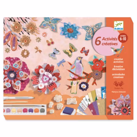 Djeco-The flower garden/ pysselbox