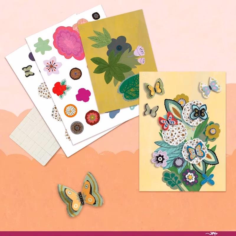 Djeco-The flower garden/ pysselbox