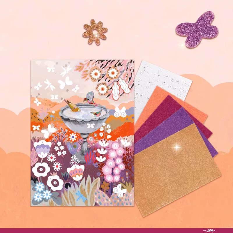 Djeco-The flower garden/ pysselbox