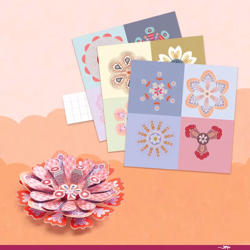 Djeco-The flower garden/ pysselbox