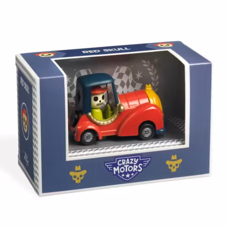Crazy Motors- Red Skull