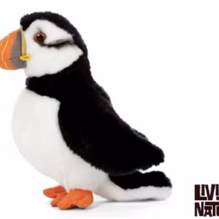 Living nature- Puffin Large Standing (Lunnefågel)/gosedjur