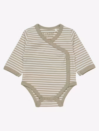 Fixoni - Wrap Body LS Stripe- Tea