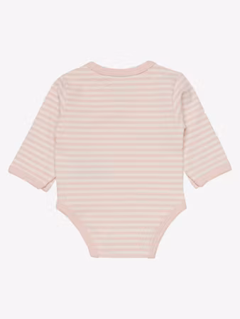 Fixoni - Wrap Body LS Stripe- Sepia Rose