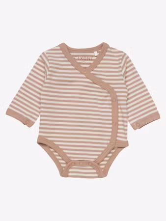 Fixoni - Wrap Body LS Stripe- Stucco
