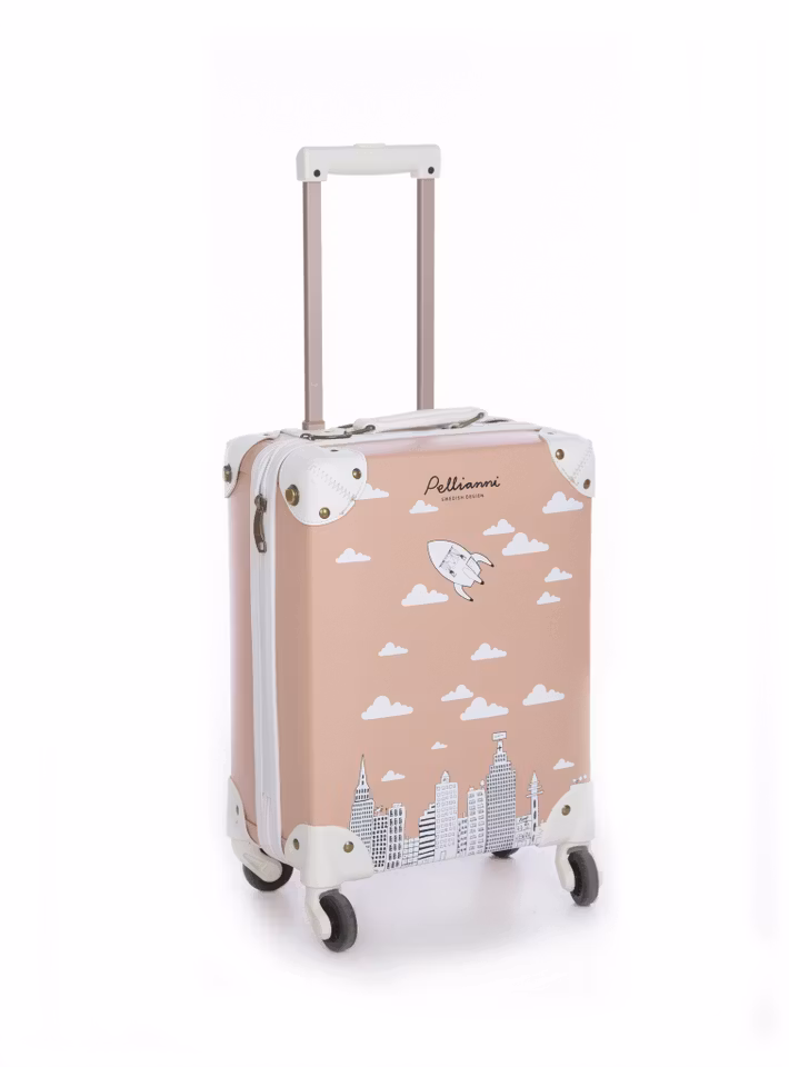 Pellianni City Suitcase/ resväska med hjul, rose