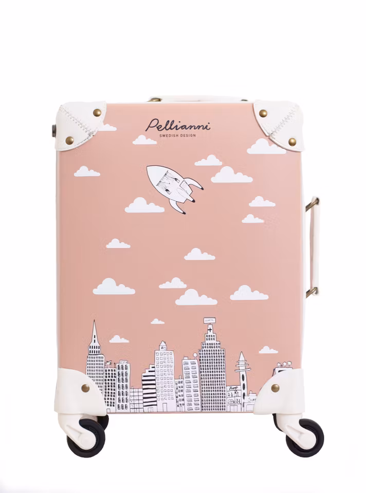 Pellianni City Suitcase/ resväska med hjul, rose