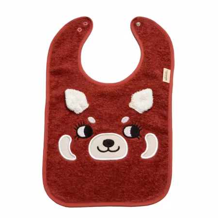 Roommate- Bib - RED PANDA, red
