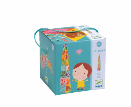 Djeco-  10 Forest Blocks
