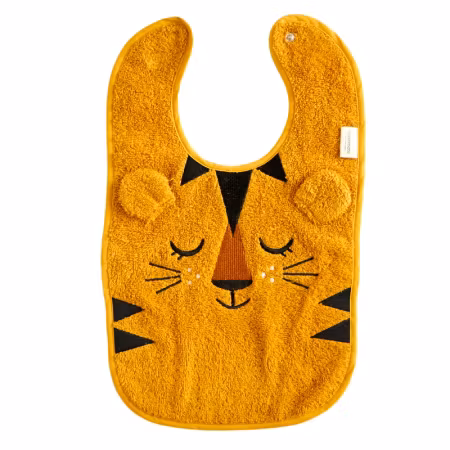 Roommate- Bib - TIGER, ochre