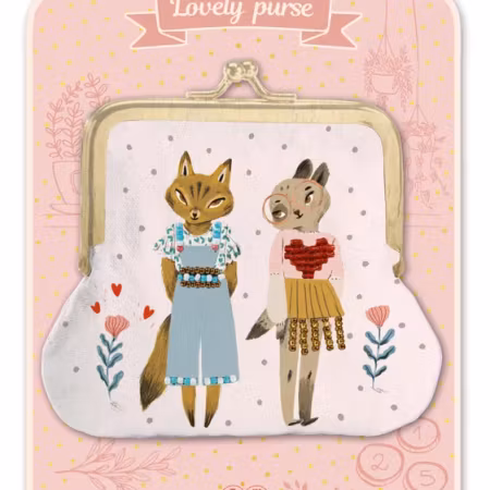 Djeco- Birds - Cats - Lovely purse