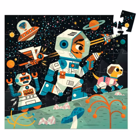 Djeco- Space station 54 pcs / Pussel