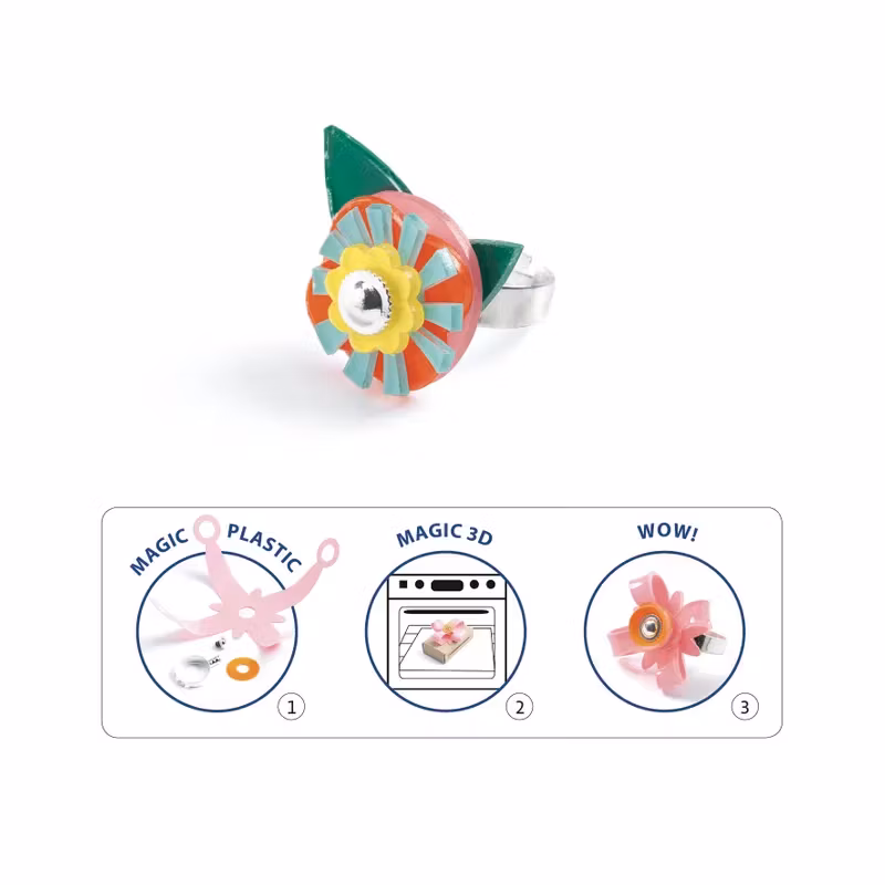 Djeco- Ring collection/ pysselbox