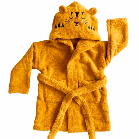 ROOMMATE Badrock/ Bathrobe - TIGER, ochre
