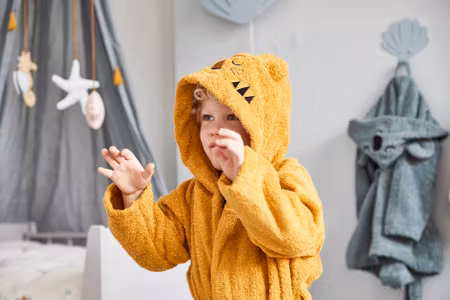 ROOMMATE Badrock/ Bathrobe - TIGER, ochre