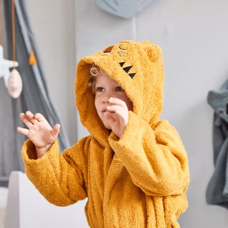 ROOMMATE Badrock/ Bathrobe - TIGER, ochre