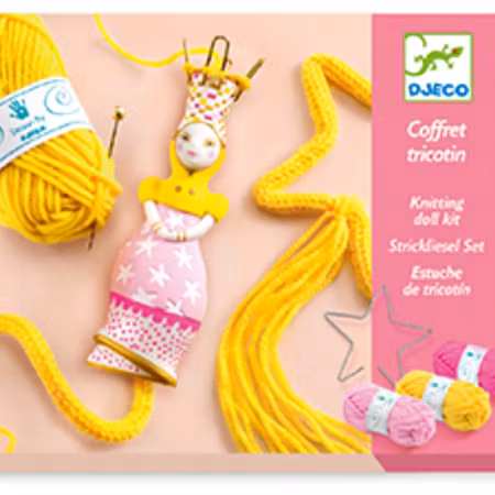 Djeco- Wool - French knitting Princess/ Pyssel