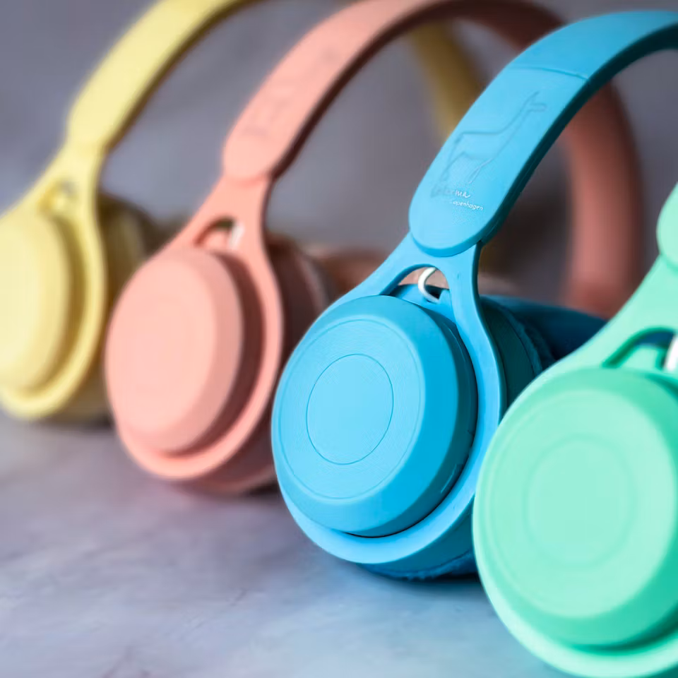 Lalarma- Wireless Headphone - Blue Pastel