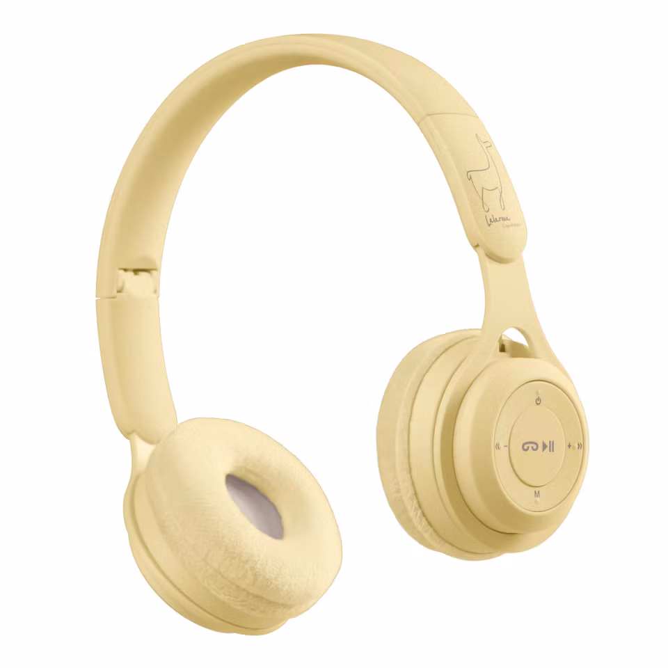 Lalarma- Wireless Headphone - Yellow Pastel