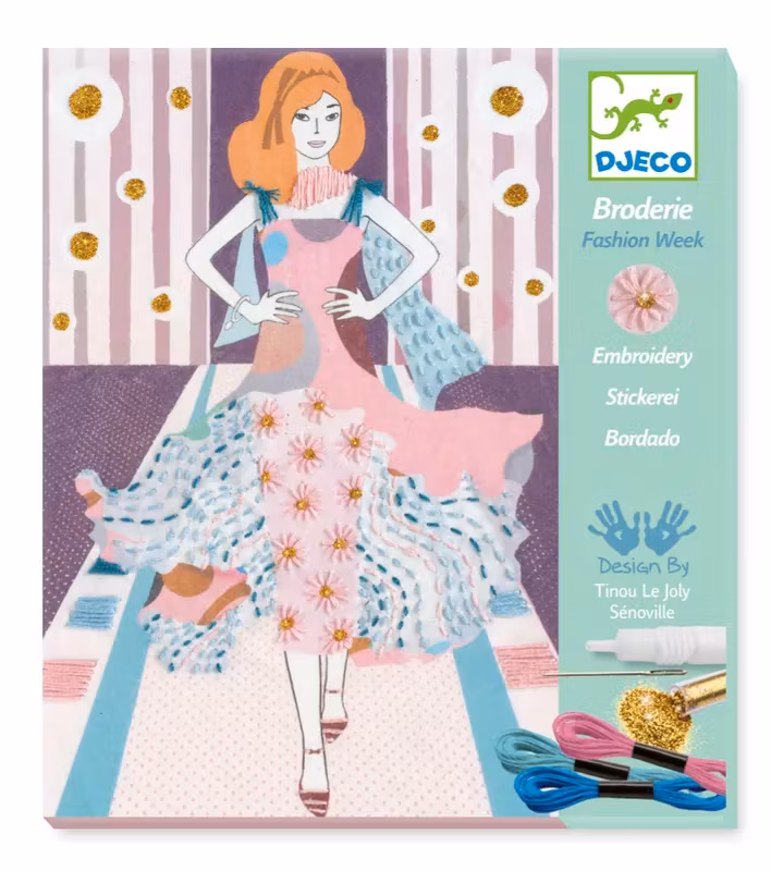 Djeco- Broderie, Fashion Week/ Pyssel